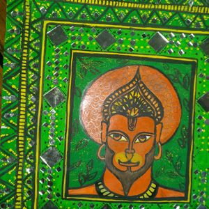 Hanuman With Mirror Art