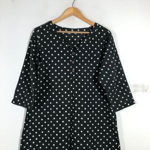 Black Printed Top(Women’s)