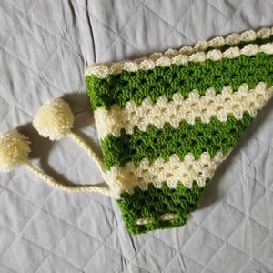 1 To 4 Yrs Self Crochet Poncho