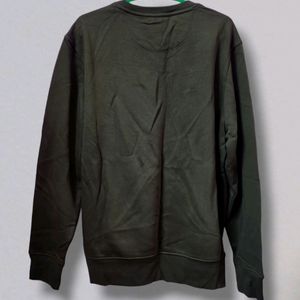 Levi's Olive Green Sweatshirt For Men - L