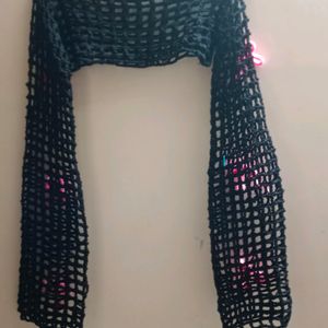 Crochet Bow🎀Shrug Sleeves
