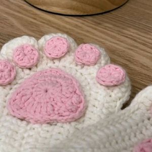 Crochet Catpaw Gloves