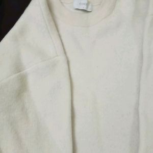 Off White Thick Sweater