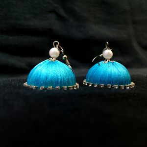 Silk Thread Earring