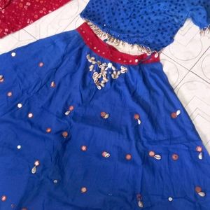 💙Blue Chaniya Choli ✨