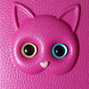 iPhone 11 Back Pink Cute Cat Premium Quality Cover