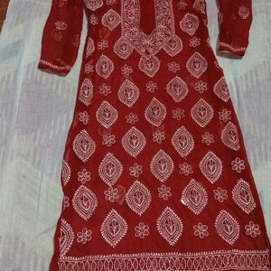 Chikankari Kurti