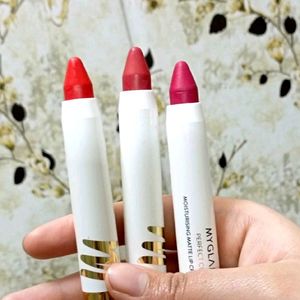 (Combo Of 3)Myglamm Lip Crayons