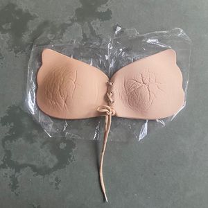 Brown Stick On Bra