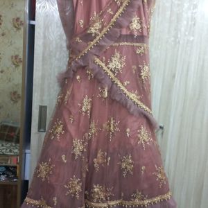 Heavy Saree Gown