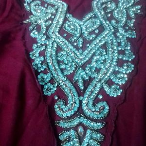 Sequence Embroidery Frock