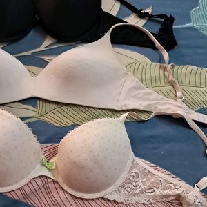 Combo Of  Five  H Nm Branded Bra