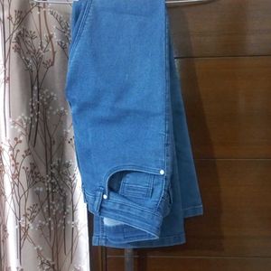 Blue Bootcut Denim