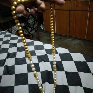 Combo Of Two Pearl Necklace Or Mala