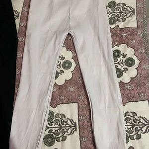 Plazo Pant White And Black Combo