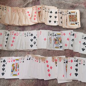 3 Set Of Playing Cards.