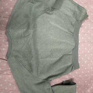 H&M Cropped Sweatshirt