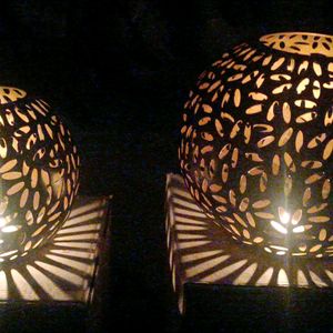 Big And Medium Size Table Tealight Decor