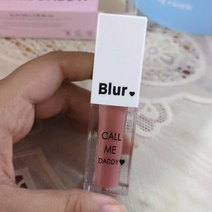 Blur Lipstick Call Me Daddy and Mamaearth Matte