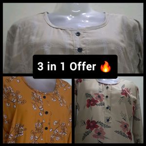 Combo Daily Wear Kurta Sale🔥