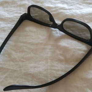 Black Plastic frame 3D Glasses