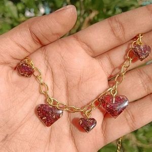 Resin Bracelet And Chain