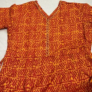 A Line Kurta Set