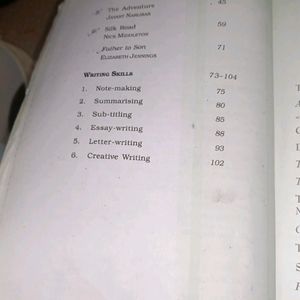 Class 11 English Book