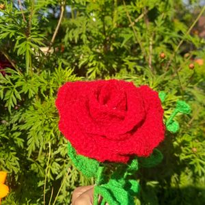 Crochet Valentine Large Rose 🌹❤️