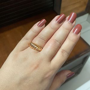 Croissant 🥐 Ring & Earrings (Anti-Tarnish)