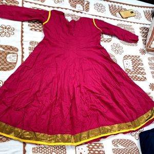 Diwali  Ocassion Flared Kurta With Leggings