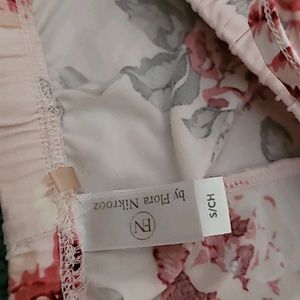 3/4 Sleeve Rose Pajama Set