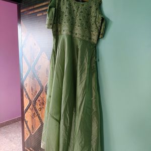 Banarasi Silk Gown For Sale