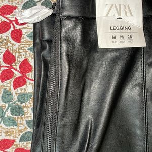 Zara Leather Pants