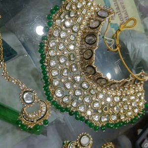 Polki Kundan Bridal Jewelry Set