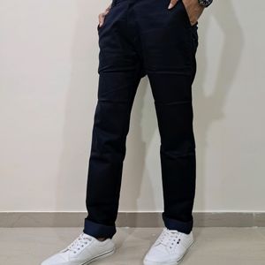 Kaulin 1001 Men's Soft Navy Blue Cotton Trouser