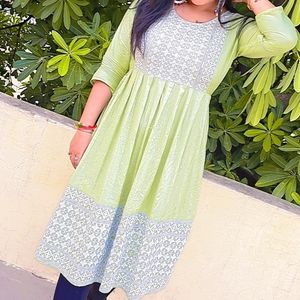 Beautiful Green Kurta