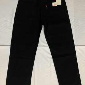 Black Straight Fit Jean