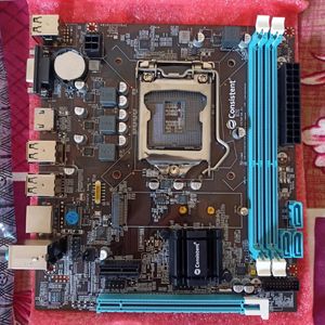 New Consistent H61 DDR3 Motherboard With NVMe Slot