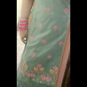 Party Wear Gown Cum Lehenga Dress In Xl Size