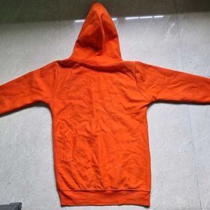 Hoodies Bright Neon Orange Colour