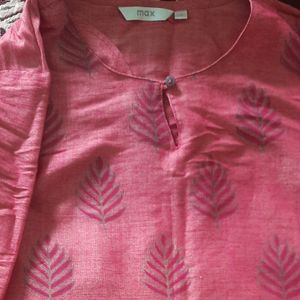 Max Pink Kurta