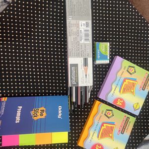 Only 100 Rs All The Stationary Items