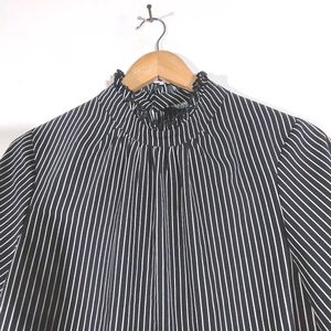 Black Striped Top (Women's)