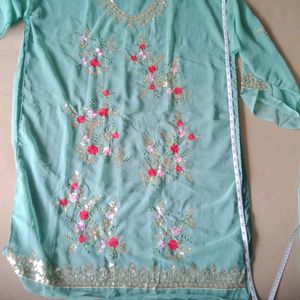 Fixed PriceGreen Salwar suit With Duppataa