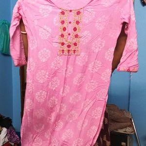 Pink Kurti