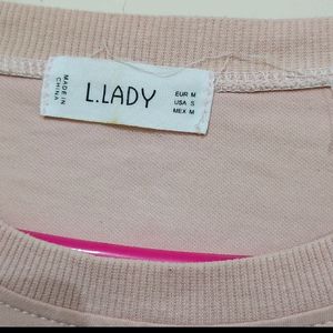 Peach Sweatshirt For Women