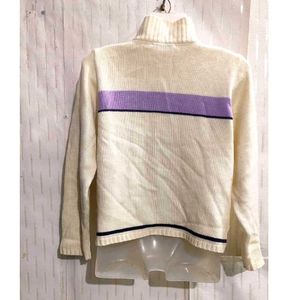 Woolen Zipper Sweater for Women's