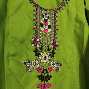 Kurta With Dupatta And Bottom wear