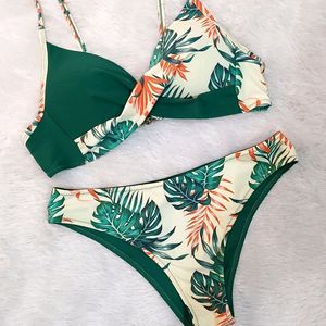 URBANIC Tropical Print Padded Bikini Set 👙